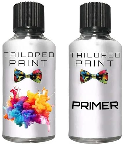 Tailored Paint Touch Up Paint Bottle Stone Chip Scratch Repair For General Motors 113D - Medium Dark Firethorn (Touch Up Paint + Primer)