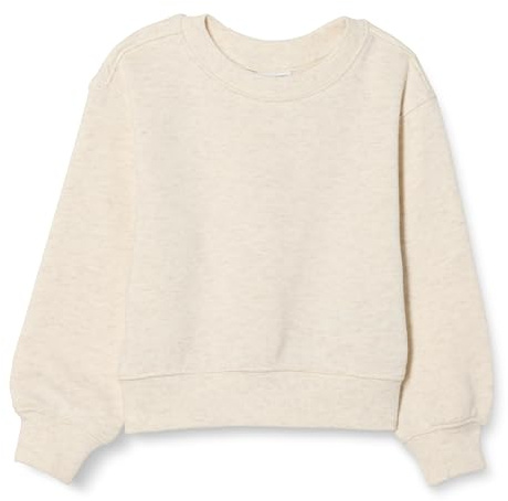 Amazon Essentials Pull Coupe Décontractée Léger à Col Rond en Molleton French Terry Fille
