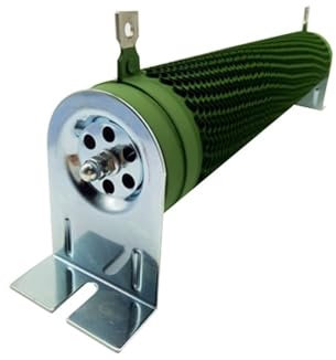 COKYIS Resistencia enrollada de Alambre Corrugado recubierta de energía, Resistencia de bobinado de pipple con Forma Tubular de Tipo Fijo 5%, 1200W, 1500W, 2000W, 2500W, 1 ud.(8R,2000W)