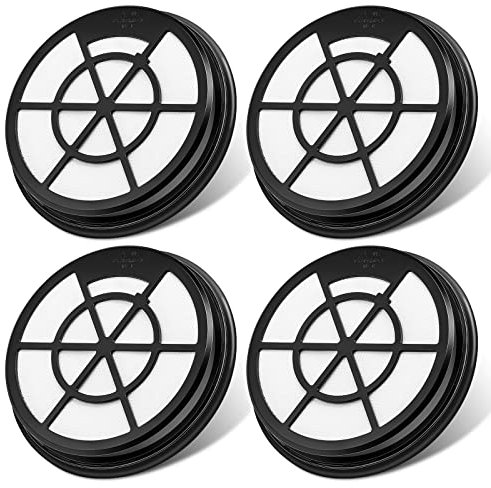 WILERDA NEN110B Marco de entrada y filtro de esponja, filtro de vacío compatible con Eureka Whirlwind Aspirador sin bolsa, compatible con NEN110A, NEN110B, NEN110D (paquete de 4)