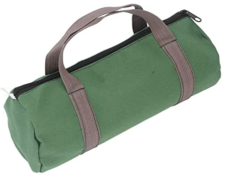 Sac à Outils, Sac Fourre-Tout En Toile Robuste, Sac à Outils Portable Multifonctionnel à Large Ouverture, Pour Ranger Clés, Tournevis, Pinces, Clous(S)