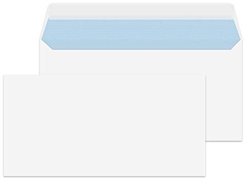 Blake Purely Everyday DL 110 x 220 mm 100 gsm Peel & Seal Wallet Envelopes (23882/250 ) White - Pack of 250