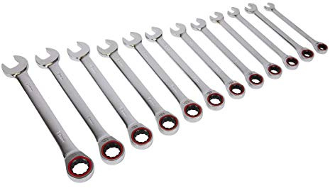 Sealey AK63940 12pc Combination Ratchet Spanner Set