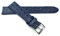 Fluco 19mm Echt Alligator Klassik handgemacht in Deutschland Uhrenarmband Blau