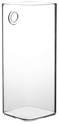 NLDGR Vaso in Vetro Sospeso Vaso per Piante in Vetro da Appendere Alla Parete, Contenitore Idroponico Vaso per Piante in Vetro Vaso in Vetro per la Decorazione Domestica (Forma a tubo