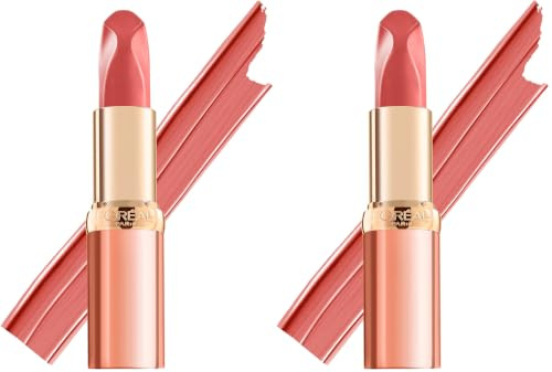 L'Oréal Paris Color Riche Satin Smooth Lipstick, Moisturising Pure Pigment Lip Colour, With Omega 3 & Vitamin E, 173 Impertinent (Pack of 2)