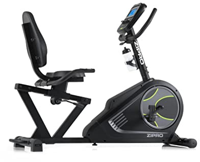 Zipro Heimtrainer Fahrrad Glow, Ergometer Fitnessbikes, Magnetisches Fahrradtrainer, Ergometer Fahrrad bis 150kg, Indoor Bike, Trainingsfahrrad für zuhause, Fahrradergometer Kabelgebunden