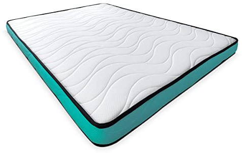 mattfy - Colchón Vega Reversible 135 x 180 cm, Ideal para Camas Nido o Literas, Antiácaros, Antibacterias e Hipoalergénico