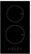 electriQ 30cm Plug In Induction Hob - Two Zone Domino Hob