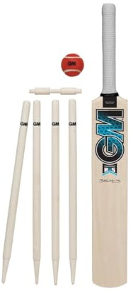 Gunn & Moore Diamond, Set Mazza da Cricket e ceppi Gioventù Unisex, Diamante, 5