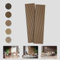 RIVERBANK Akustikpaneele, Schallabsorbierende Akustikholzwandpaneele 2400 x 600 mm, 2er-Set schalldichte Dekorpaneele mit Furnieroberfläche, 100% recycelter Akustikfilz (Verbrannte Eiche)