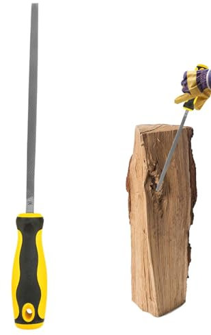 MLqkpwy Hand Files for Metal, Square File Rasp, Professional Rasp Hand File, Four-Sided Woodworking Files, Wood Rasp Hand Tools with Ergonomic Handle for Wood and