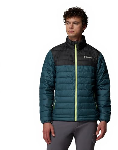 Columbia Herren Powder Lite 2 Jacket Puffer Jacket Everblue Shark M