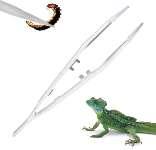 Reptilienpinzette Füttern,Futterpinzette Reptilien | Im Dunkeln leuchtende Feeder-Tools - rutschfeste Futterzange für Schlangen, Eidechsen, Frösche, Spinnen und mehr