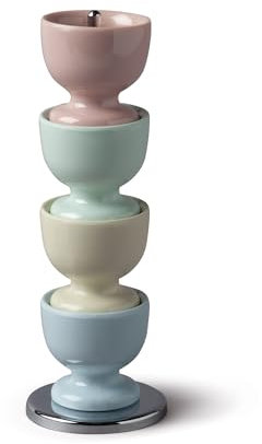 Zeal G277RLATX Egg Cups, Melamine, Classic Mix