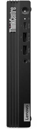 Lenovo ThinkCentre M75q Gen 5 12RQ - Mini - Ryzen 5 Pro 8500GE / 3.4 GHz - RAM 16 GB - SSD 512 GB - Radeon 740M - 1GbE, Wi-Fi 6E, Bluetooth 5.3 - Bluetooth 5.3 - Win 11 Pro - Monitor: kei