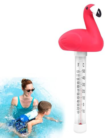 Tuxuseo Termometro per piscina, termometro, infrangibile, per piscina, per piscine, piscine, per piscine, spa, acquari, laghetti e piscine
