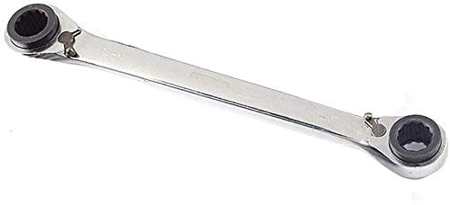 4 in 1 Reversible Ring Ratchet Spanner Double Twin Ended 4-8mm Used for motor mechanics, motor cycle repairs, and many more applications