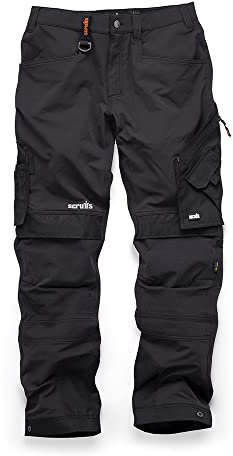 Scruffs Pro Flex Plus Trouser Black 30L (T55376)