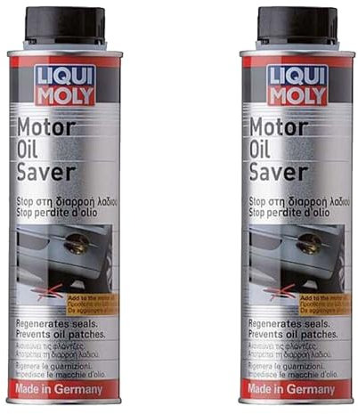 LIQUIMOLY 1802 ADDITIVO Stop PERDITE D'OLIO Motore. RIGENERA GUARNIZIONI in Gomma E PLASTICA del Motore E Riduce LA Sua RUMOROSITA' E Le DILUIZIONI DELL'OLIO. Kit Promo 2 Pezzi X 300 ML