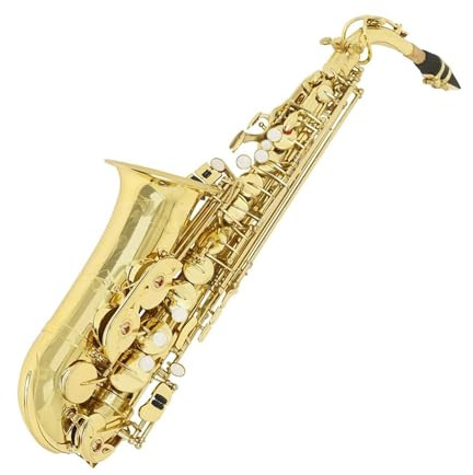 Professionell Saxofon Professionellt Altsaxofon För Bleckblåsinstrument E nybörjarset Och Tillbehör(Alto Saxophone 1)