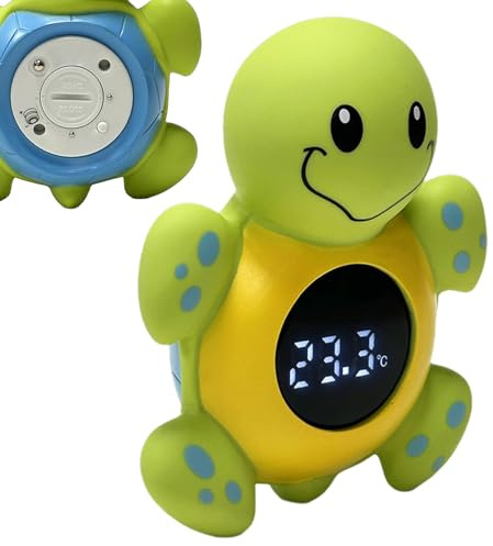 Termometro Per Il Bagno Per Bambini - Termometro Galleggiante Da Bagno Per Bambini | Termografo Di Tartaruga Cartoon Elettrica Per Bambini Doccia | Goditi Il Termografo Preciso Da Bagno E Nuoto Per La