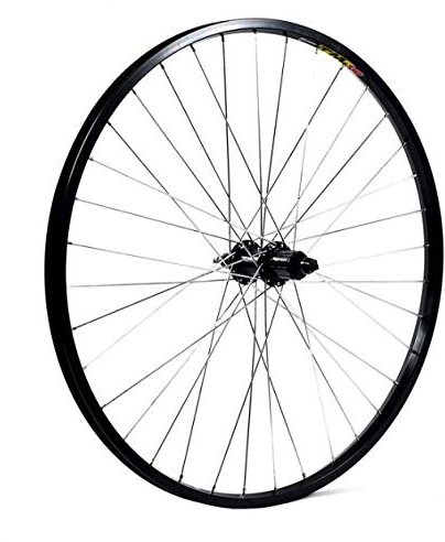 HBR KX hjul: MTB 26 tum Singlewall Q/R kassett hjul fälgbroms (bakre) – silver – 66 cm