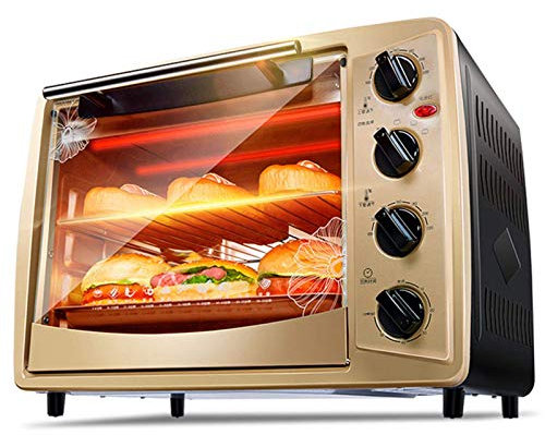 Horno Microondas en Silver Tact Premium Convección Horno Halógeno Cocina Tostadas Horno con Convección Ideal para Asar,Hornear