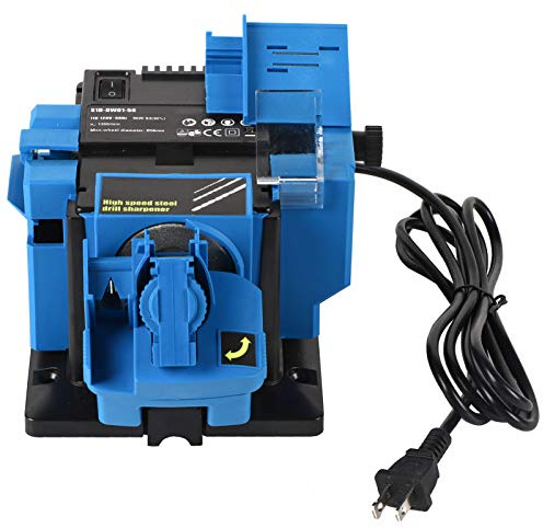 Electric Drill Bit Sharpener, Multifunctional Knife Scissors Planer Blade Sharpening Tool, 110V US Plug