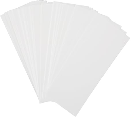 Kartong Papper Blank Premium Tjock Syrafri Smidig gör-det-själv-hantverksmaterial för vykort Inbjudningar Gratulationskort Scrapbooks 100st mångsidigt Robust Hållbar Dubbelsidig (16x6cm / 6,3x2,4in,