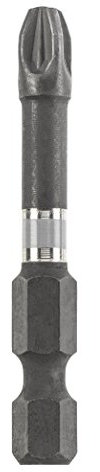 KWB Bit 50 mm PZ 2 Extreme Force 127152 (Impact, Tq 60 Stahl, ISO 1173, Antrieb C 6.3)