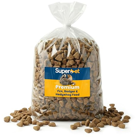 Superpet Premium Fox, Badger & Hedgehog Food, Natural Wildlife Feed, 5KG