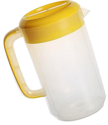 HOLIDYOYO Jarra De Plástico Con Tapa Hervidor De Agua Resistente Al Calor y Frío Para Bebidas Té y Leche