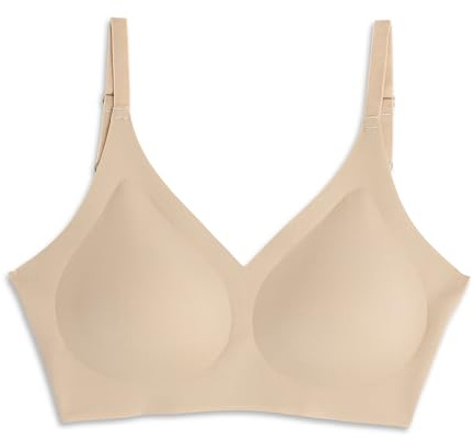 Cotonella, Reggiseno Invisibile Senza Ferretto - Art. ADC17 (IT, Testo, XL, Regular, Regular, Nudo)