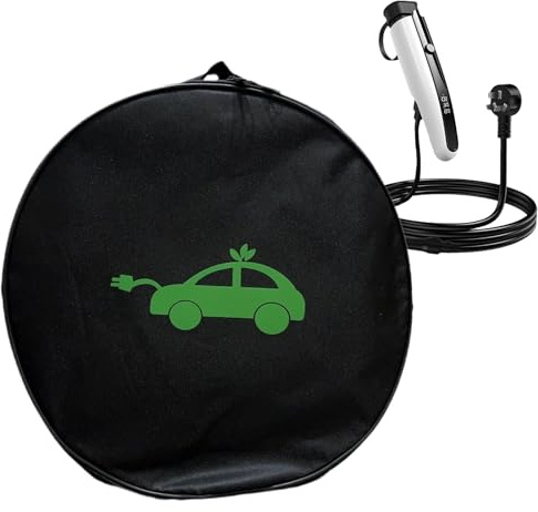 Genérico para Cables de Puente: Estuche de Almacenamiento Resistente, Organizador Resistente al Agua, de Transporte compacta, diseño Duradero con Cremallera | Portátil para Cables de baterí