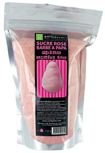 Sucre barbe à papa Chewing Gum 400 g