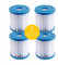 LOOU Pool Filter Typ I Filterkartuschen Typ 1,für Pool Pumpen 58381 Ersatz für 58510/58093 Filter,3,1 x 3,5 in (4 PCS)