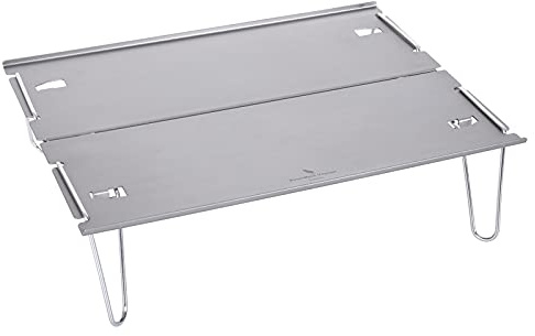 Boundless Voyage Folding Camping Table Removable Outdoor Aluminium Alloy Mini Table Portable Dining-table Gray
