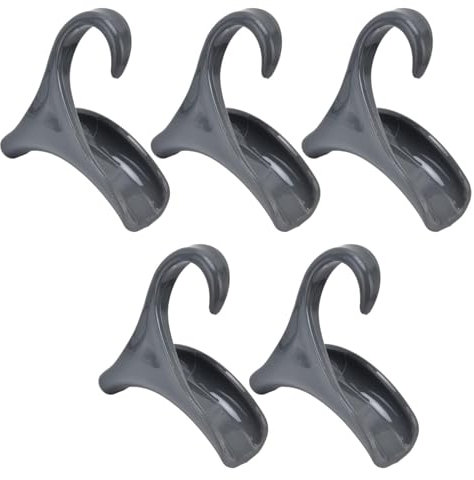 5 pièces Cintre de Sac à Main pour Placard, cintres de Sac à Main Cintre de Sac Crochets de Tige de Placard Organisateur de Sac à Main pour Suspendre des Ceintures, des Chapeaux et des vêtements
