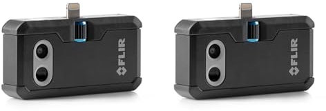 FLIR ONE Pro - iOS - Professional Grade Thermal Camera for Smartphones - with VividIR and MSX Image Enhancement Technology (Packung mit 2)