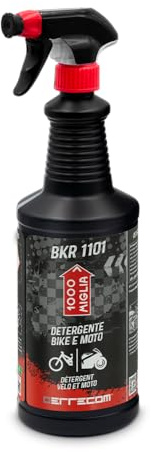 ERRECOM 1000 Miglia BKR 1101 Nettoyant Vélo et Moto, Flacon de 1 L avec Pulvérisateur