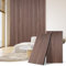 DOLLAR BOSS Wood Panels for Walls, Acoustic Wall Panels 120x60cm 2 Pack, Sound Absorbing Wooden Slats, Decorative 3D Wall Panels, Modern Wall Decor for Office, Bedroom, Kitchen, Walnut