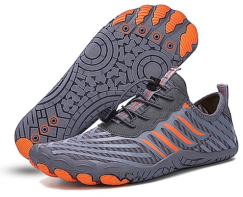 Chaussures aquatiques pieds nus pour homme et femme - Chaussettes aquatiques à séchage rapide - Chaussures aquatiques pour la randonnée, le sport, les voyages, la natation, la plage, la plongée, le
