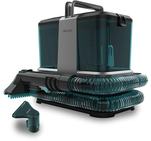 Cecotec Nettoyeur Tapis Conga 2000 Carpet&Spot Clean Compact.Nettoie en un passage avec 330 W, 9 kPa. Léger, 6 m de portée, réservoirs lavables d'eau propre/sale (800/500 ml)