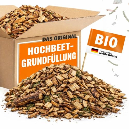 Hochbeet Grundfüllung torffrei, 110 L (2×55 L) Strukturmaterial