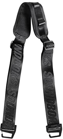 SOUNDBOKS TRAGEGURT - Kompatibel GO - MOLLE-system inspirierte Schlaufen, gepolsterter Gurt (maßgeschneidert, verstellbar, ultra-bequem)