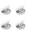 Ardes ARAIRST01/CLAMP Lot de 4 pinces à linge pour mannequin Stiracamicie Ardes pour repassage sans plis chemises, pulls, t-shirts