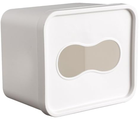 STOBAZA Wall Mounted Garbage Bag Dispenser Lid Large Size Filter Mesh Storage Box for Kitchen Sink Hanging Trash Bag Holder Organiser