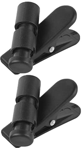 CLISPEED 2 piezas Clips de Fijación para Cables de Auriculares y Micrófono Organizador de Cables de Clips para Evitar y Mantener Estabilidad Ejercicio y