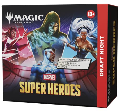 Draft Night de Magic: The Gathering | Marvel Super Heroes (Versión en Inglés)